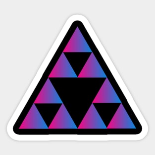 Triangles Sticker